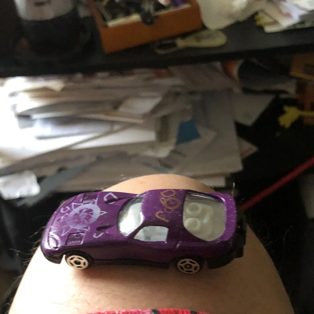 Kids Purple Toy Car Shoes - Unbranded